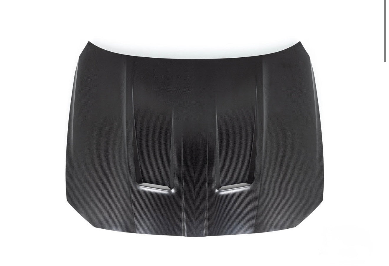 G8X Alpha-Style Carbon Fiber Hood