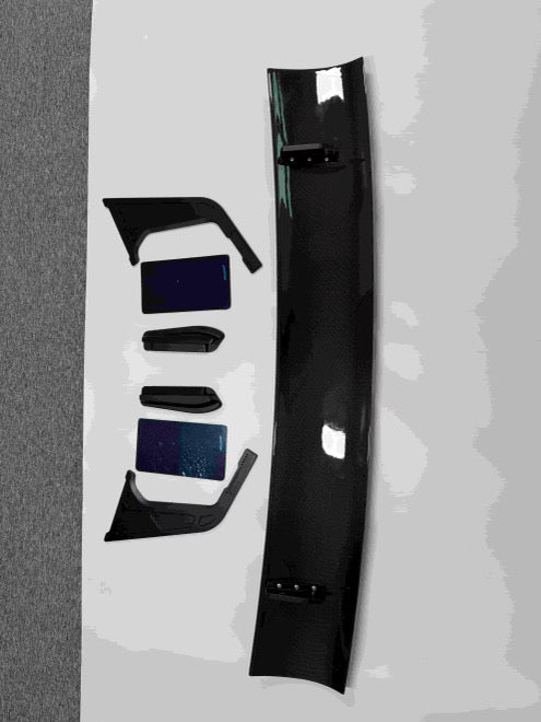 BMW M2 G87 Verus Style Chassis Mounted Splitter + Wing