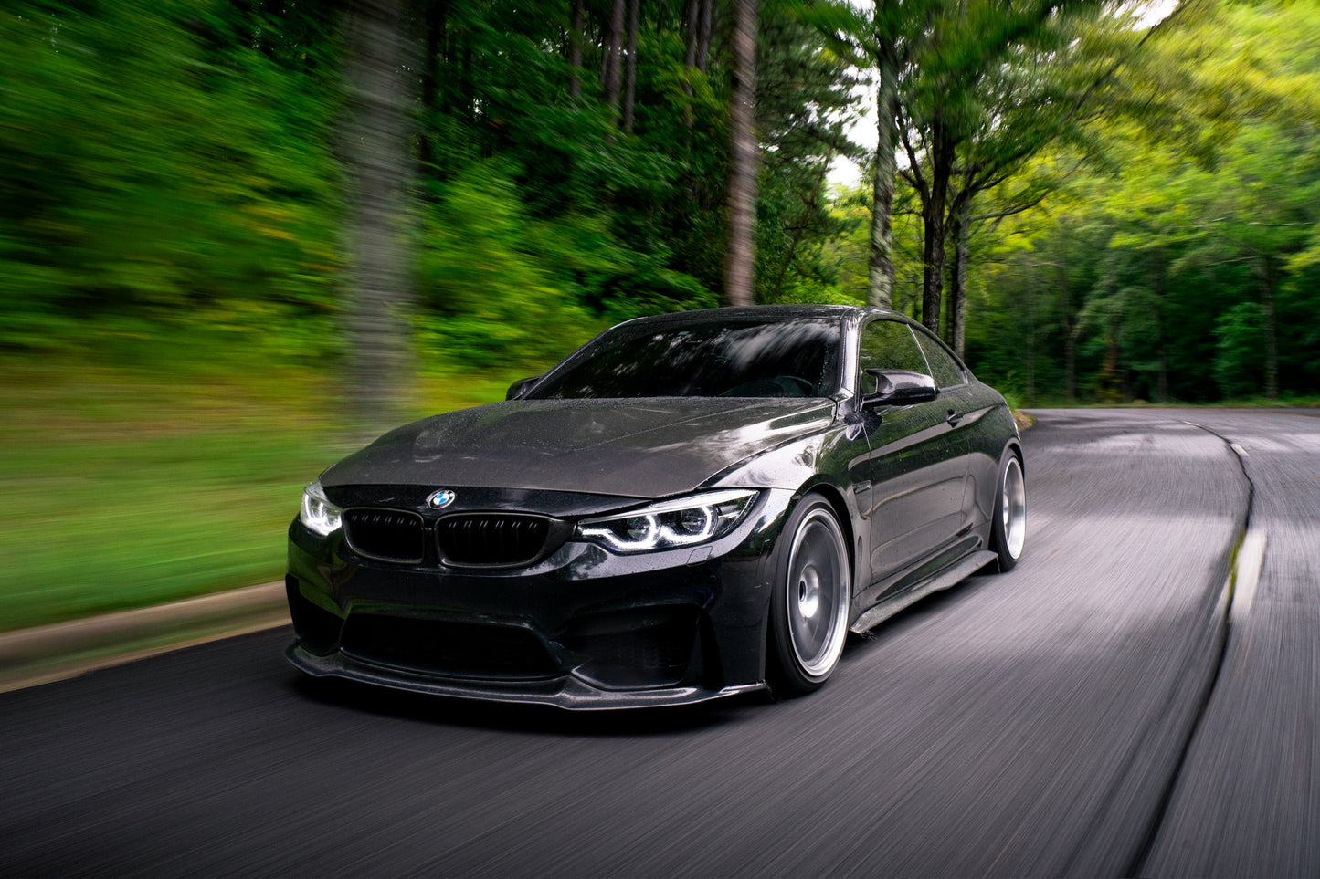 PSM Style Carbon Fiber Side Skirts - BMW F80 M3 & F82 / F83 M4