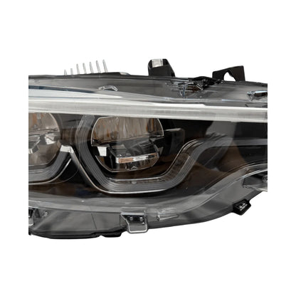 IKON V3 Style White/Yellow/Amber DRL Switchback Headlights for BMW F32/F80/F82 4-Series M3/M4