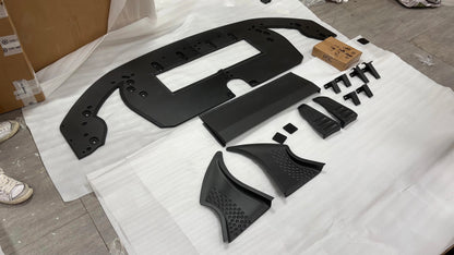 BMW M2 G87 Verus Style Chassis Mounted Splitter + Wing