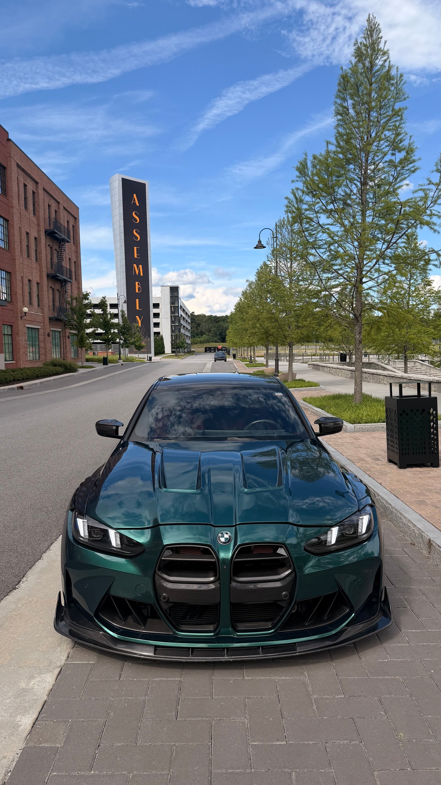 CL Style Carbon Fiber Front Lip BMW M3/M4 G80/G82/G83