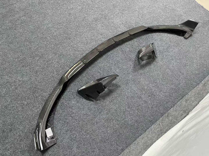 MERCEDES BENZ E63(S) (W213) FACELIFT BRABUS STYLE CARBON FIBER FRONT LIP AND AIR DUCTS