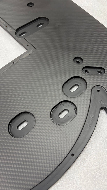 BMW M2 G87 Verus Style Chassis Mounted Splitter + Wing