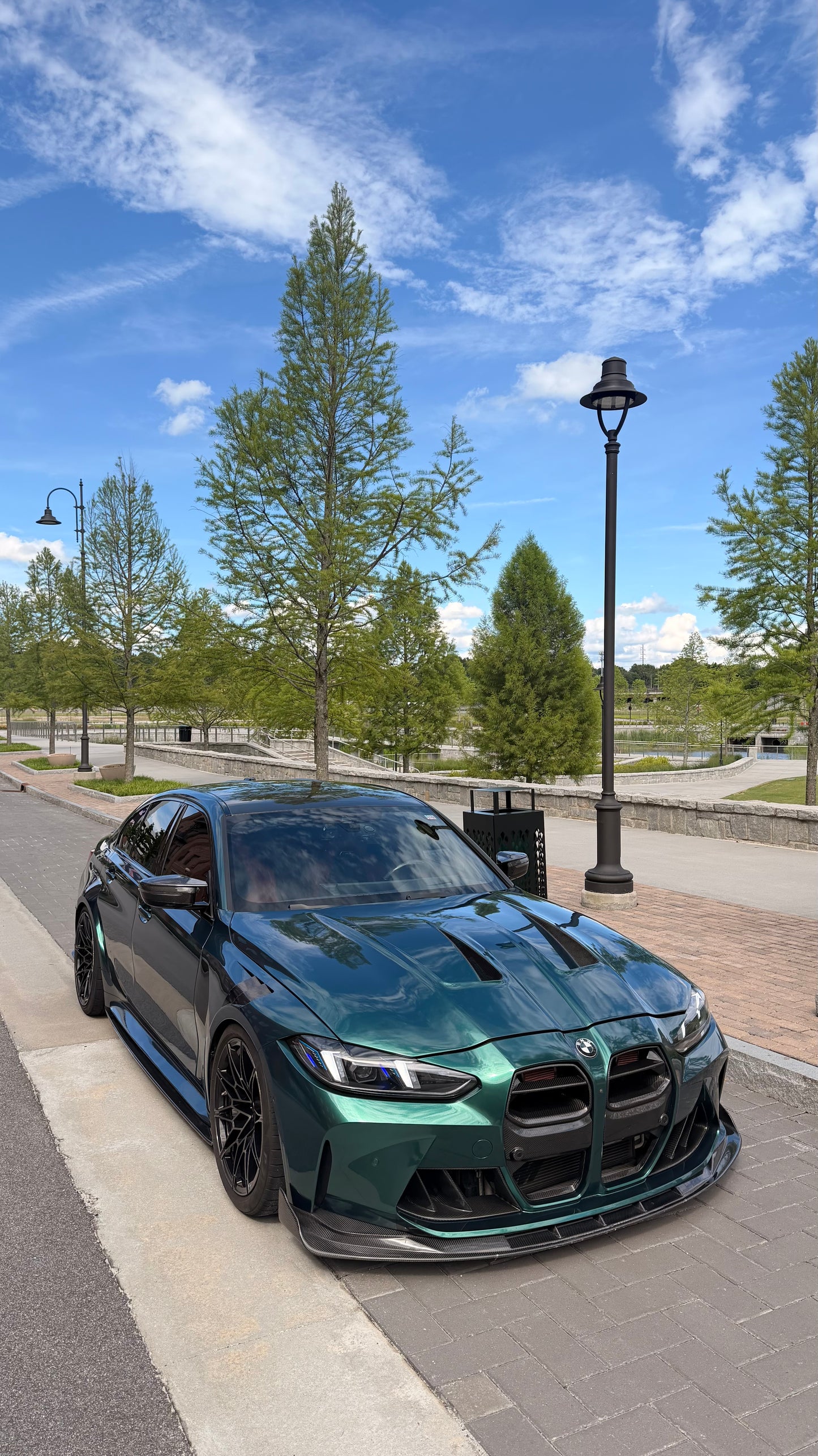 CL Style Carbon Fiber Front Lip BMW M3/M4 G80/G82/G83