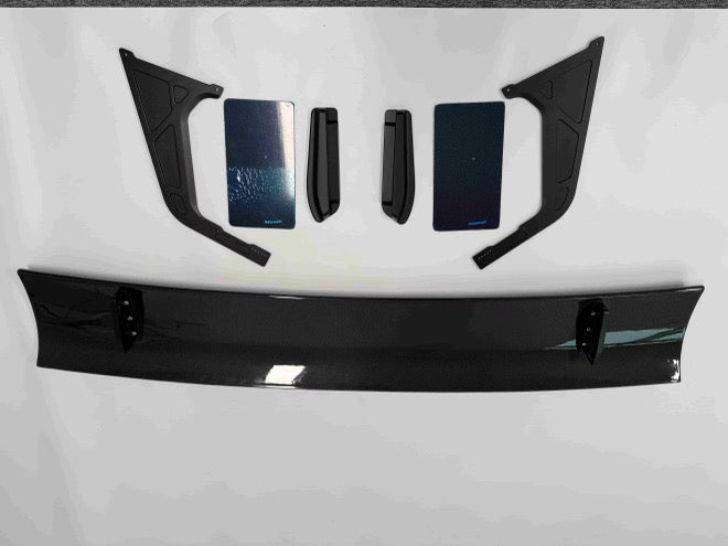 BMW M2 G87 Verus Style Chassis Mounted Splitter + Wing