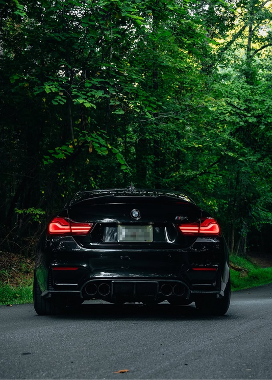 V STYLE 3-PIECE CARBON FIBER DIFFUSER - F80 M3 | F82 / F83 M4