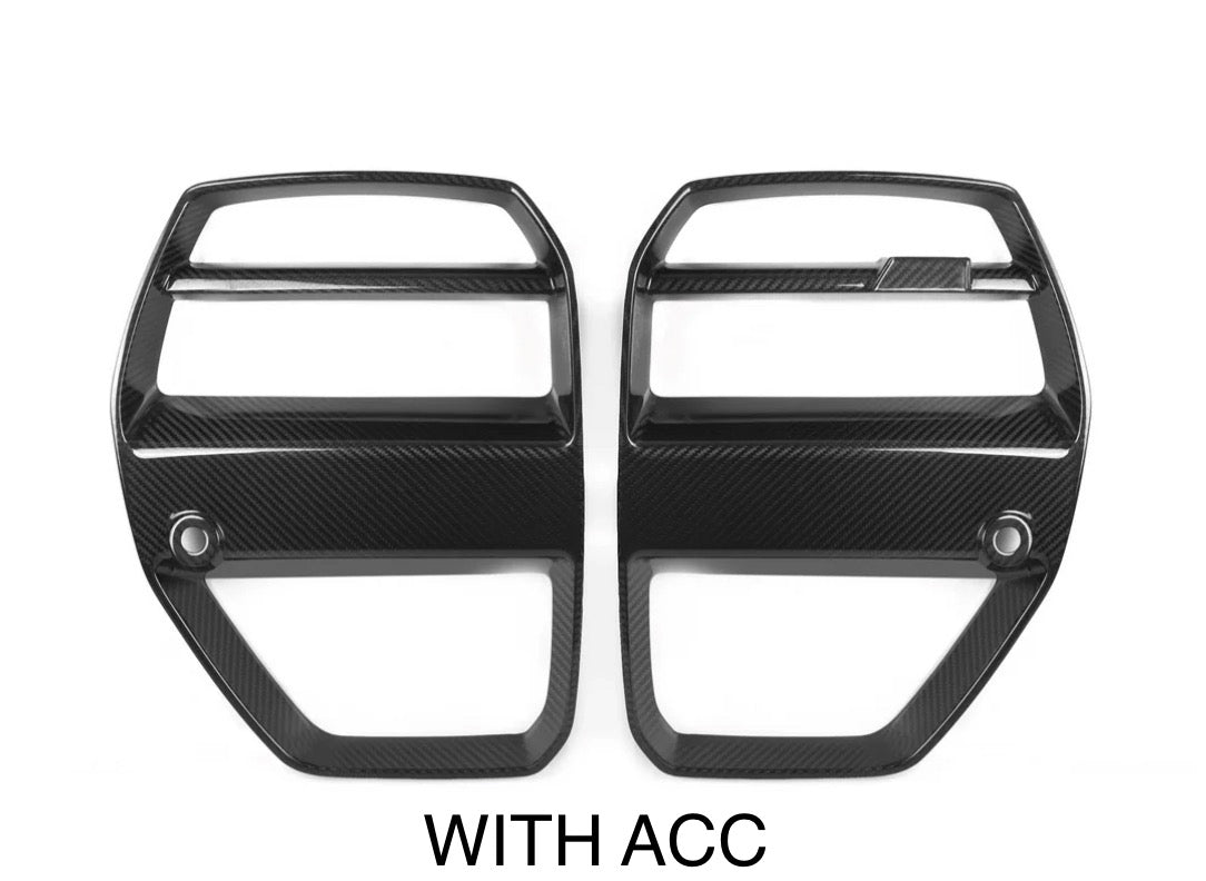V STYLE DRY CARBON FIBER FRONT GRILL - G80 M3 | G82 / G83 M4