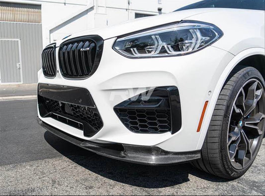 F97 X3M F98 X4M 3D-Style Carbon Fiber Front Lip – Atlanta Pickup