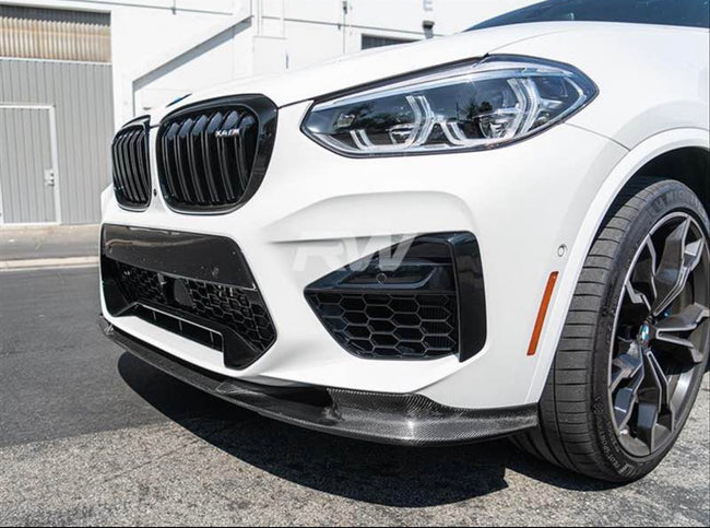 F97 X3M F98 X4M 3D-Style Carbon Fiber Front Lip – Atlanta Pickup