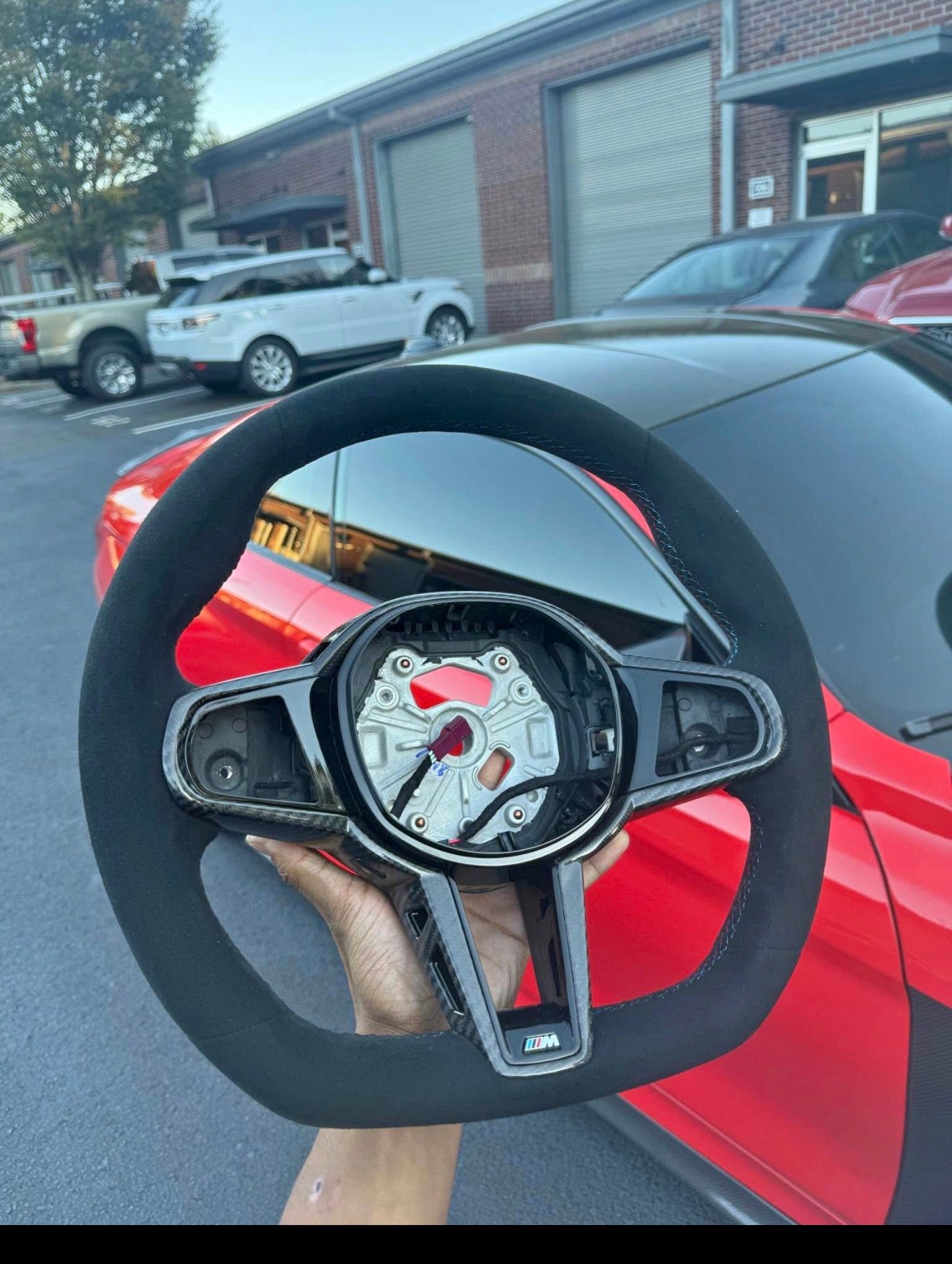 Alcantara steering wheel ACC + heat