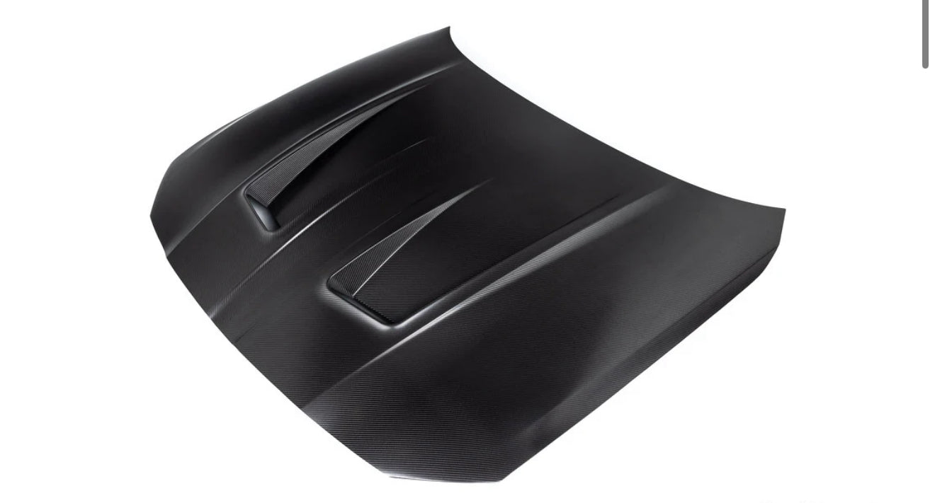 G8X Alpha-Style Carbon Fiber Hood