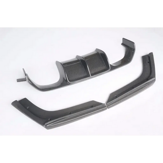 V STYLE 3-PIECE CARBON FIBER DIFFUSER - F80 M3 | F82 / F83 M4