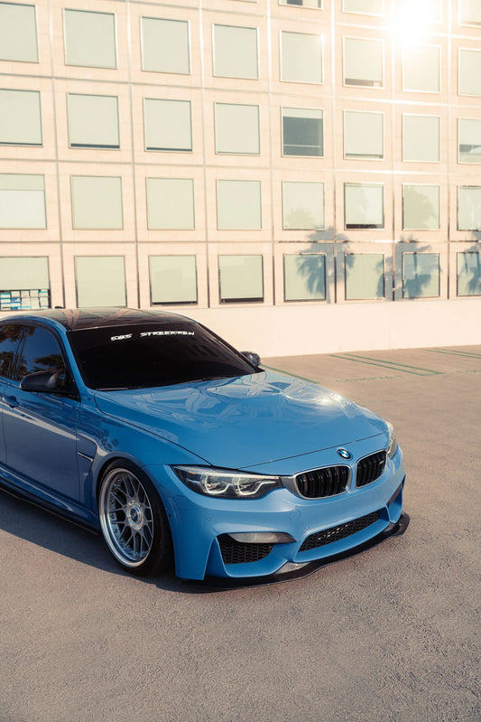PSM Style Carbon Fiber Front Lip - BMW F80 M3 & F82/F83 M4