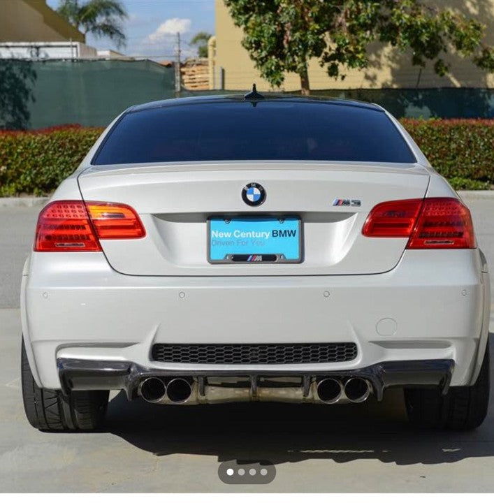 BMW E92 M3 GTS diffuser