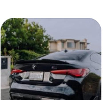 G82 M4 G22 PSM-Style Dry Carbon Trunk Spoiler