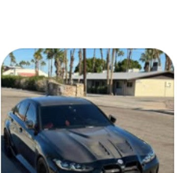 G80 G82 G83 V-Style One-Piece Carbon Fiber Front Lip