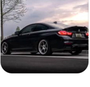 F80 M3 F82 F83 M4 V-Style Carbon Fiber Rear Diffuser